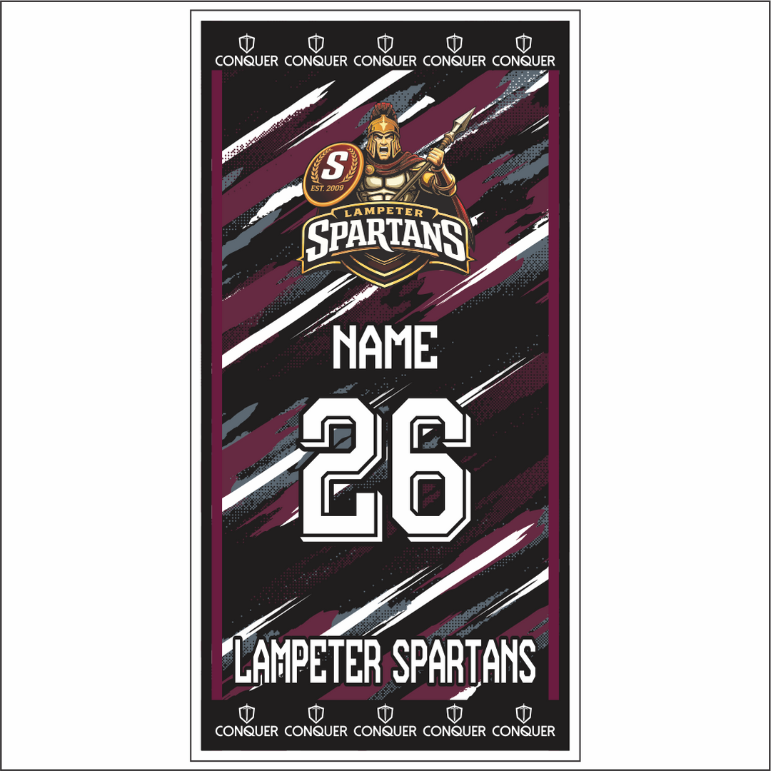 Lampeter Spartans Beach Towel