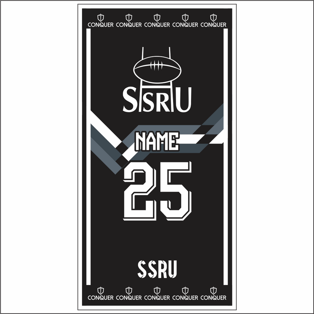 SSRU U16s (Blacks WEST) Beach Towel