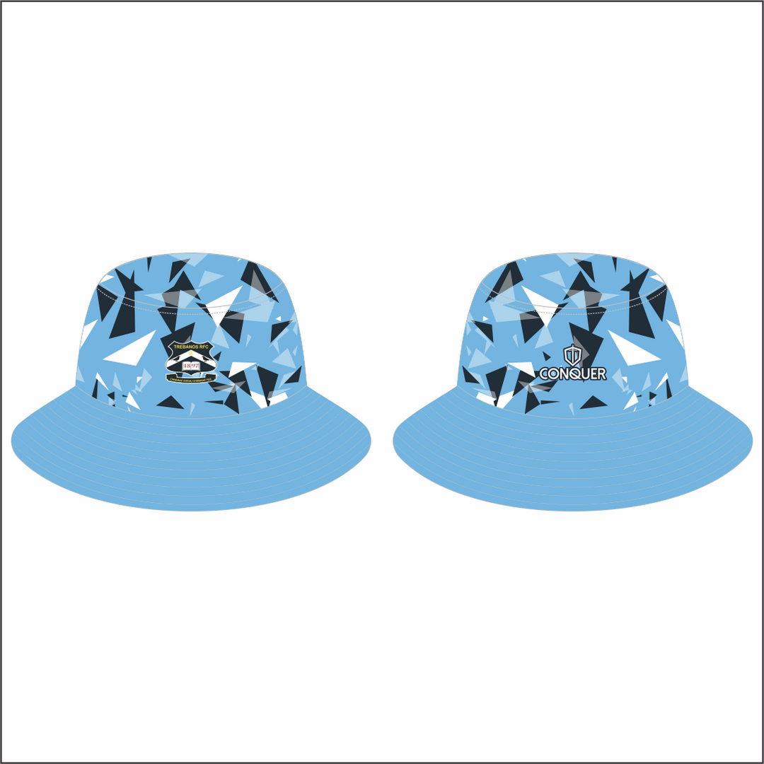 Trebanos RFC 26/27 Reversible Bucket Hat ADULTS - Sky Blue & Navy