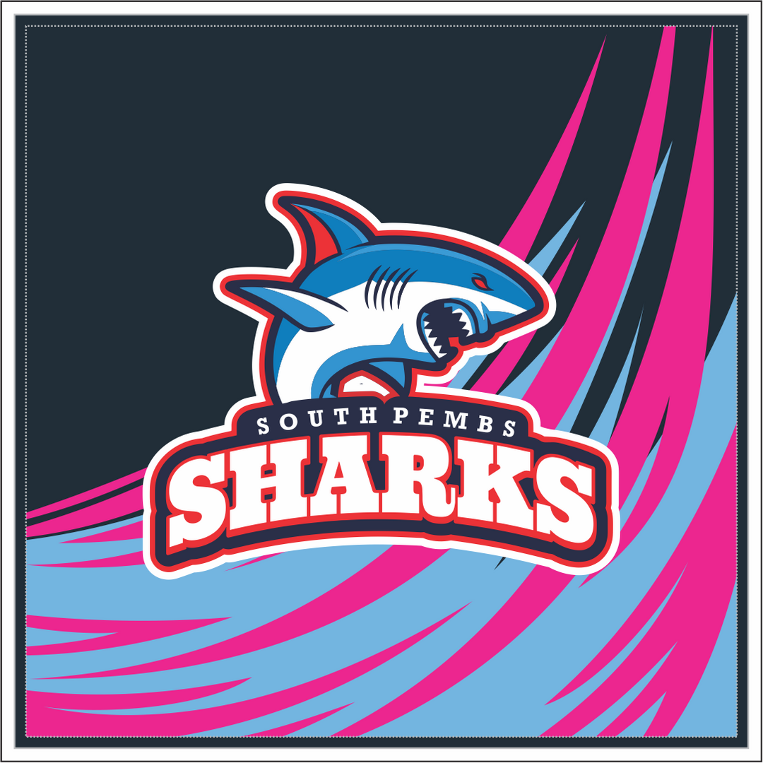 South Pembs Sharks Club Cushion