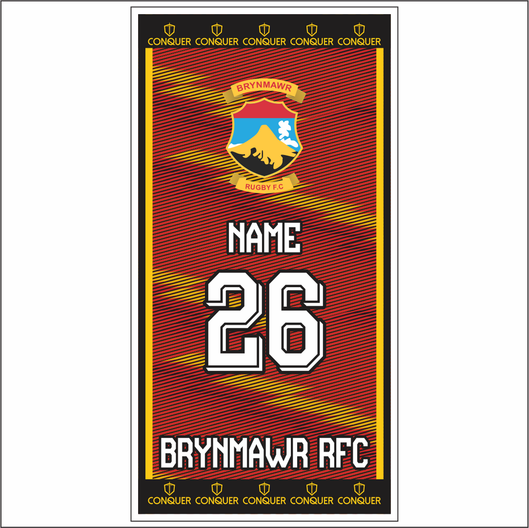 Brynmawr RFC Beach Towel