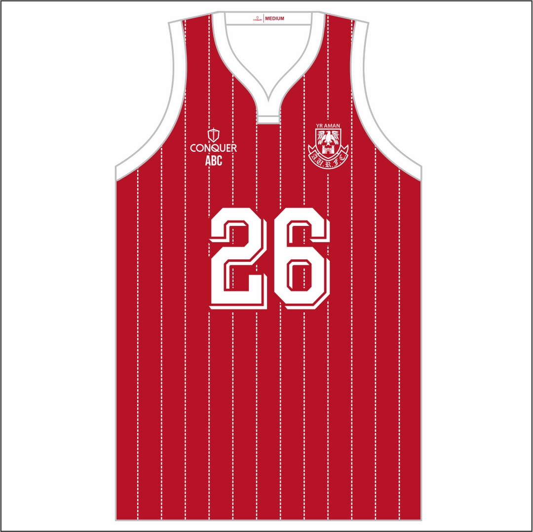 Amman United RFC Sublimated Basketball Vest