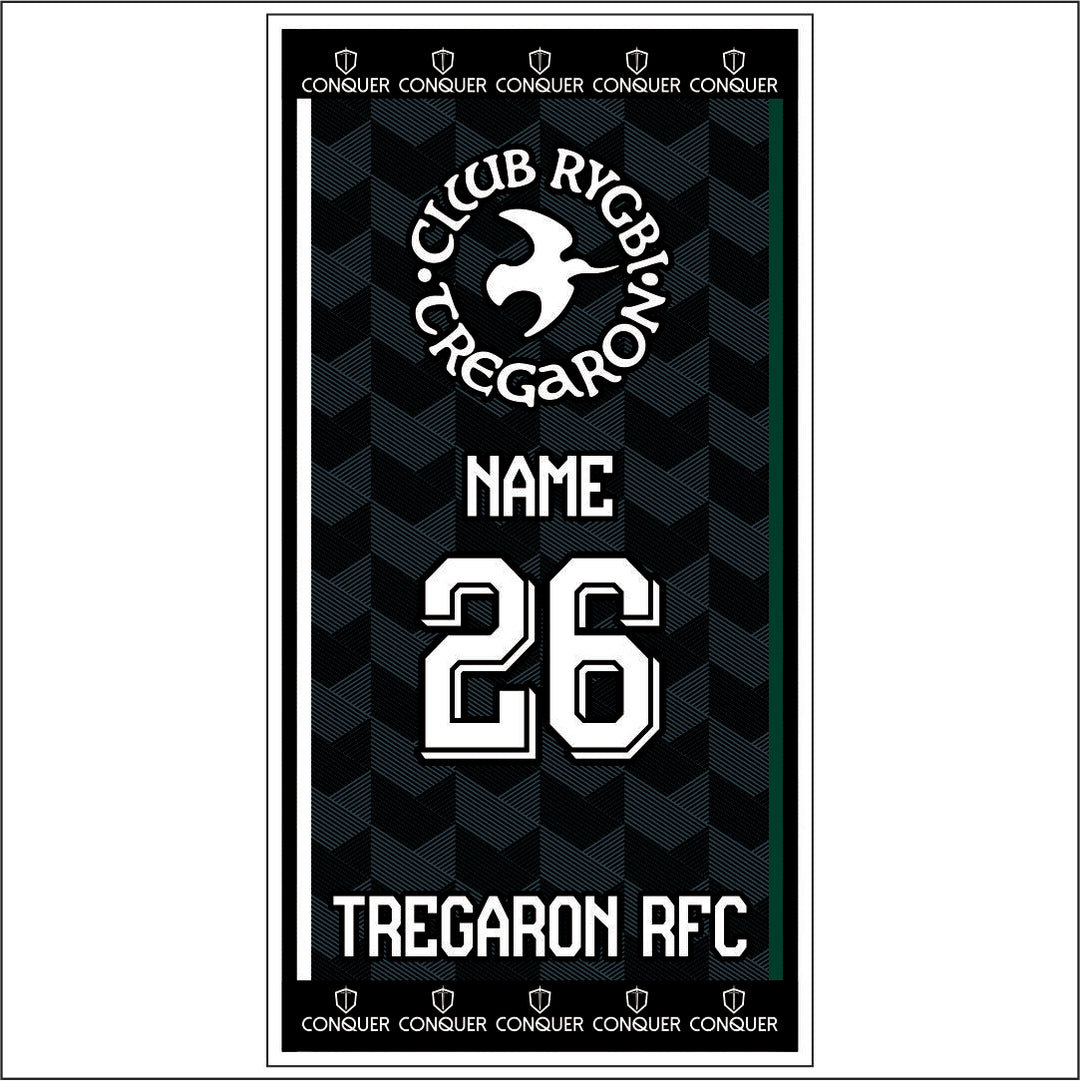 Tregaron RFC Beach Towel