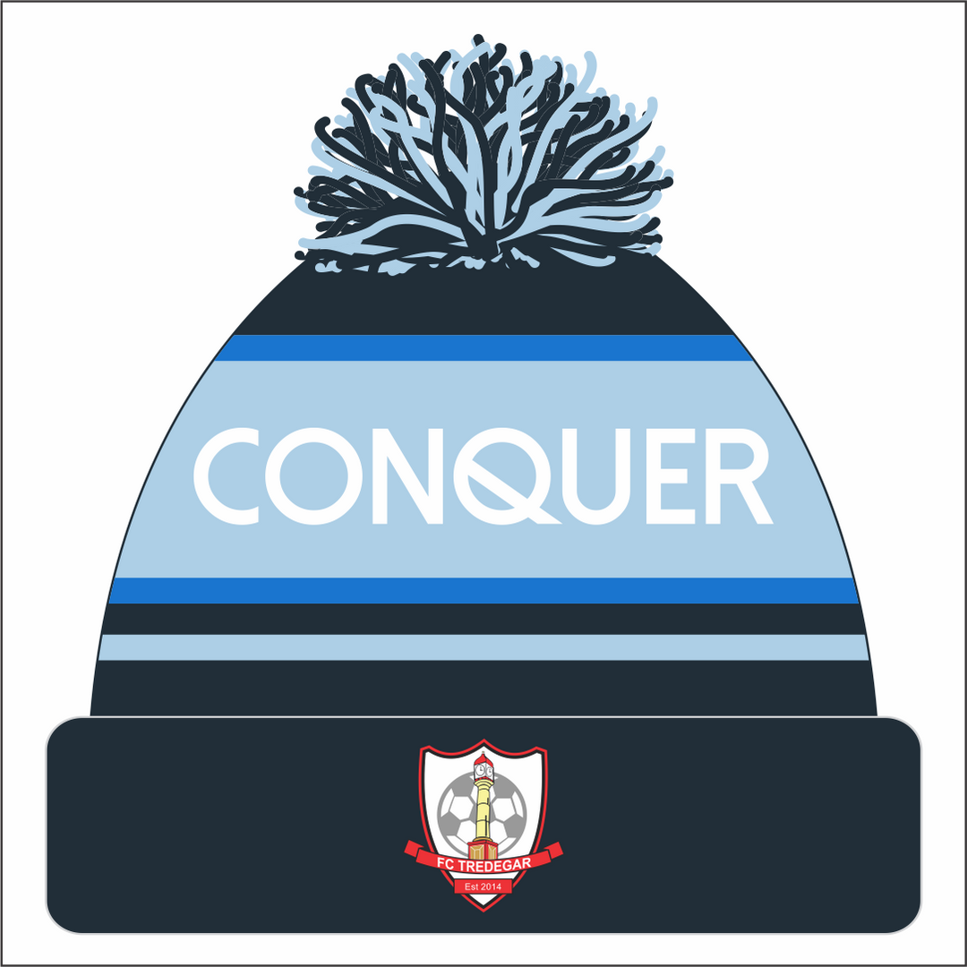 FC Tredegar Minis & Juniors Bobble Hat KIDS