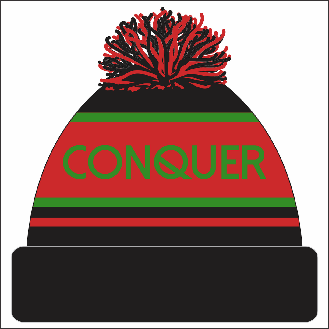 Rhymney Valley SCHOOLS Bobble Hat ADULT