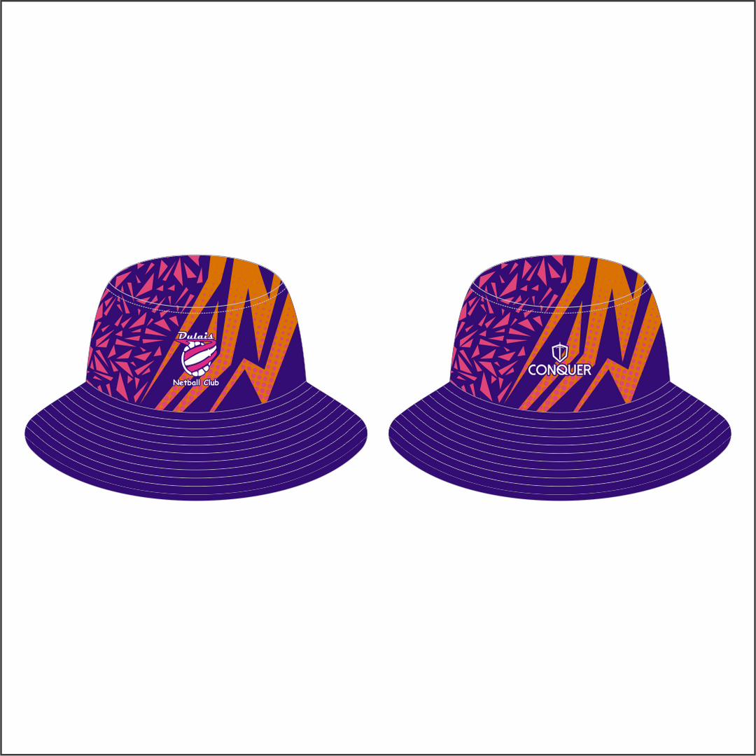 Dulais Netball Reversible Bucket Hat ADULTS