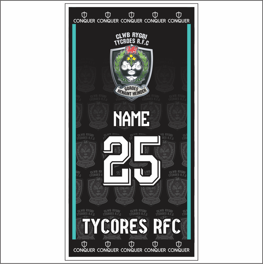Tycroes LADIES RFC Beach Towel