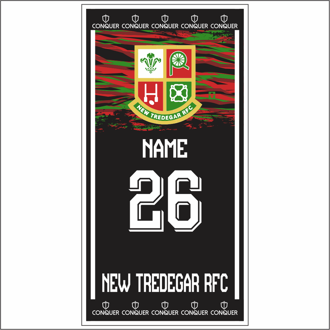 New Tredegar RFC Beach Towel