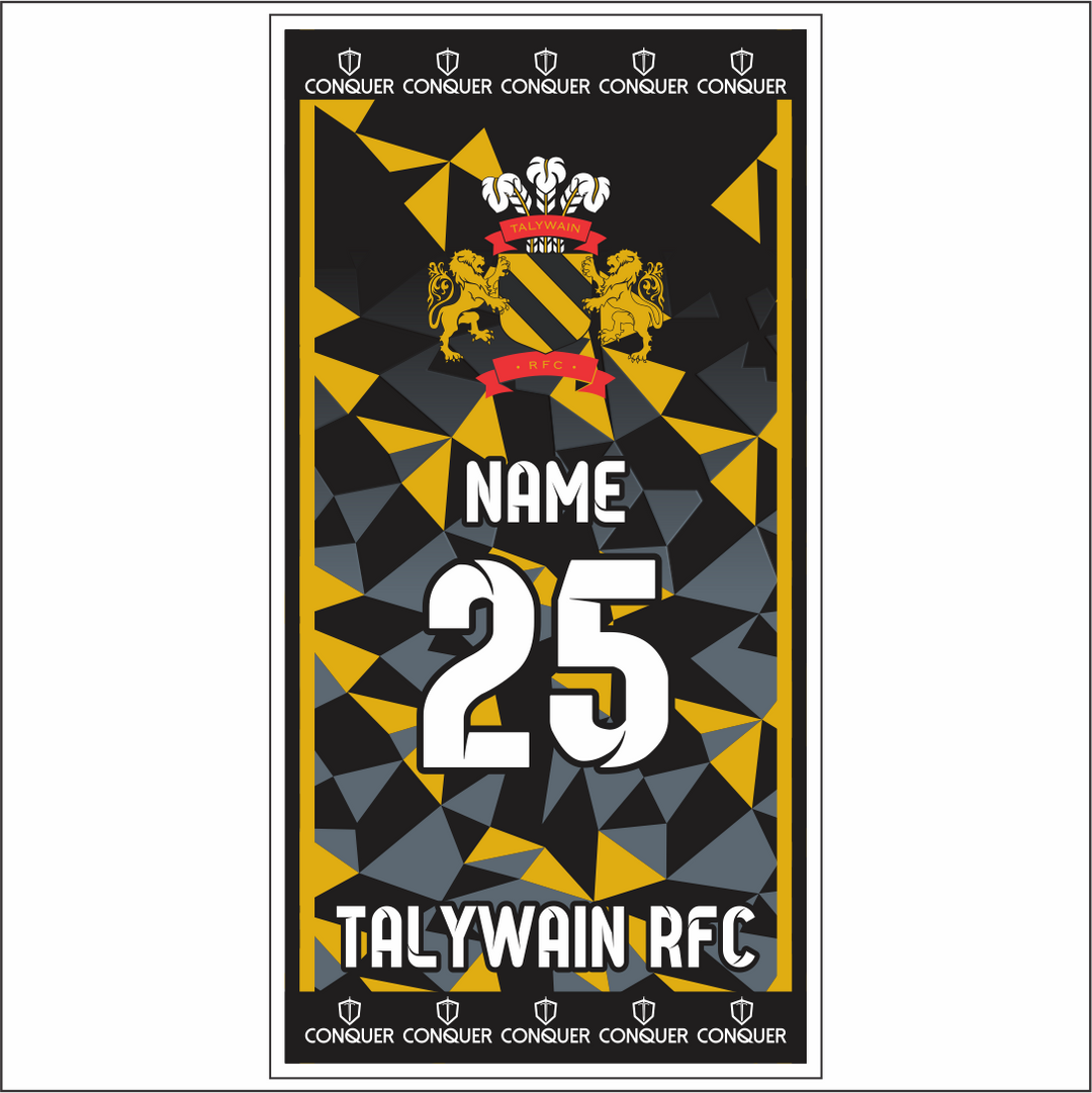 Talywain RFC Beach Towel