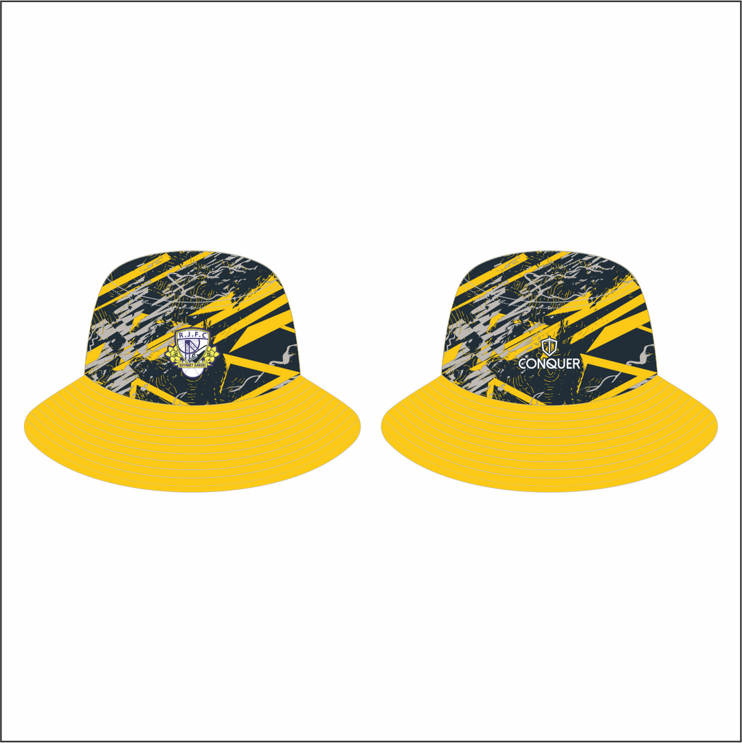 Rhymney JFC 26/27 Reversible Bucket Hat ADULTS - Yellow