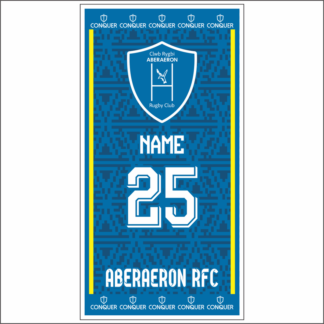 Aberaeron RFC Beach Towel - 26/27