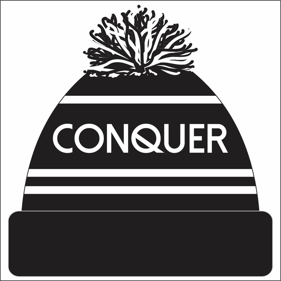 SSRU U16s (Blacks WEST) Bobble Hat ADULT - Black & White