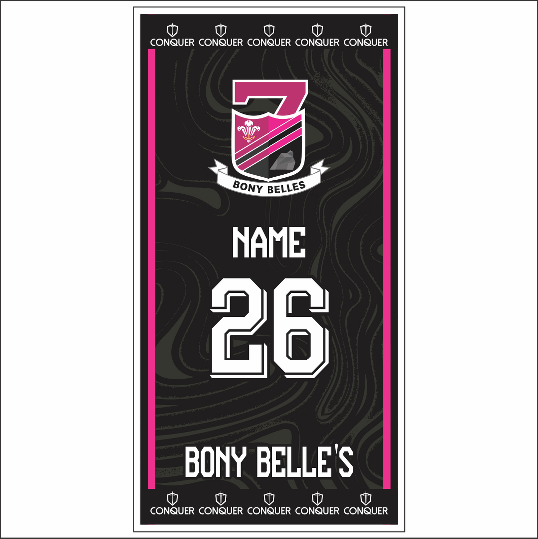 Bony Belles Beach Towel