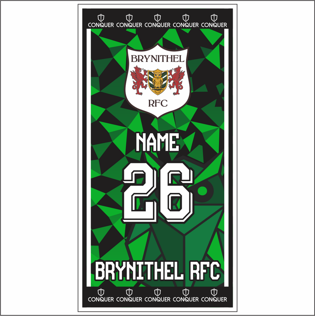 Brynithel RFC Beach Towel
