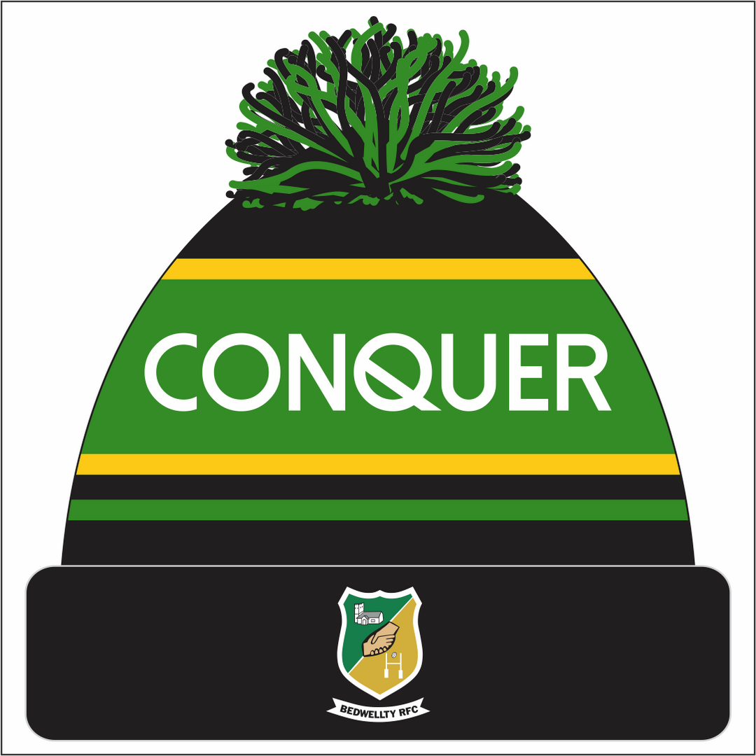 Bedwellty RFC Bobble Hat ADULT