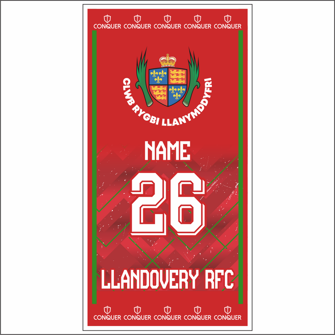Llandovery RFC Beach Towel - 26/27
