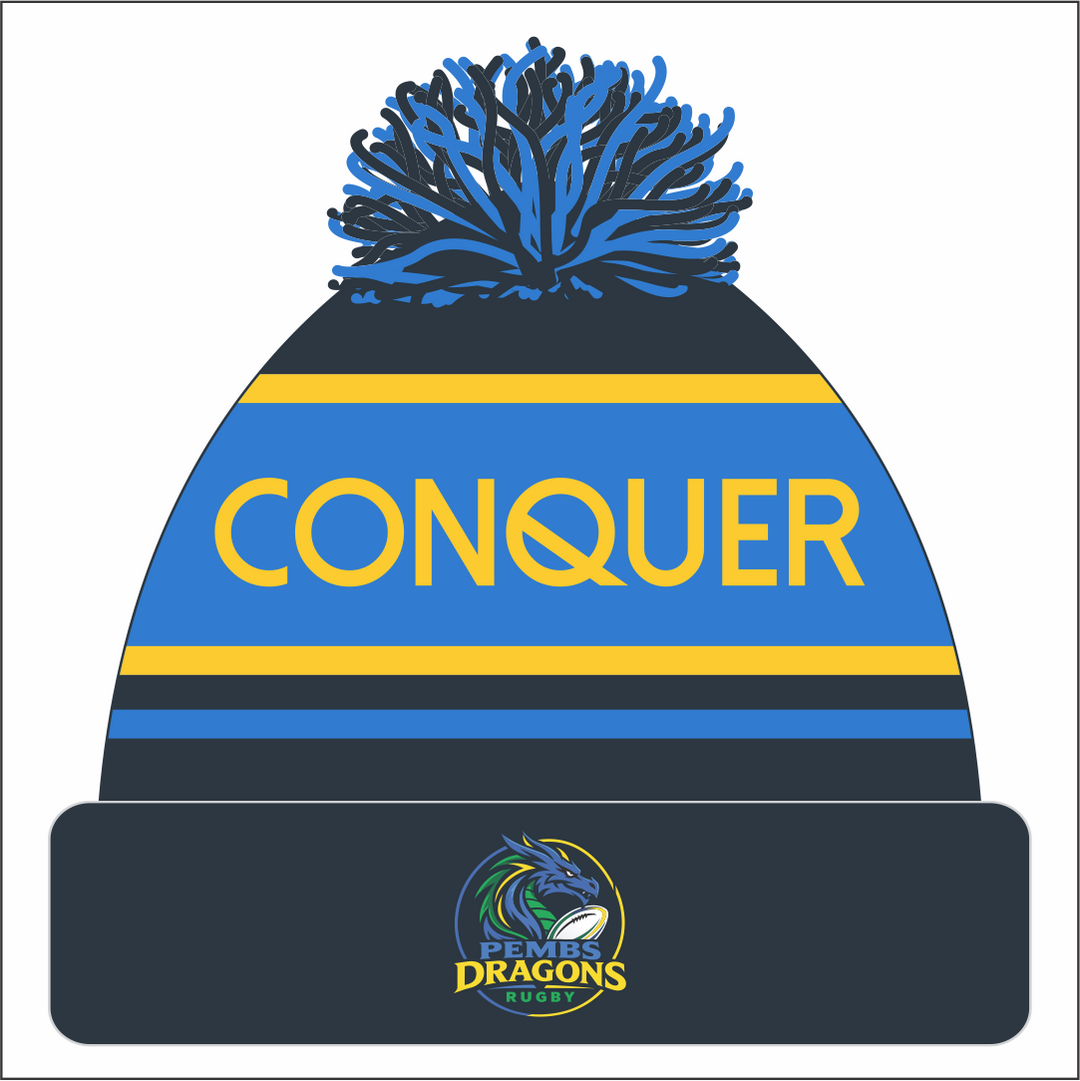 Pembs Dragons Bobble Hat KIDS