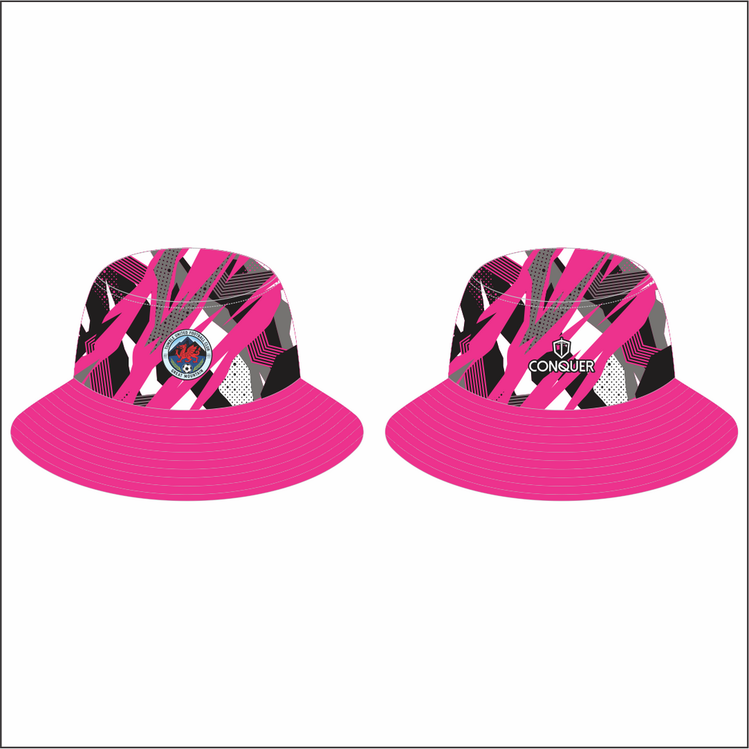Tumble United Ladies Reversible Bucket Hat KIDS - Black & White