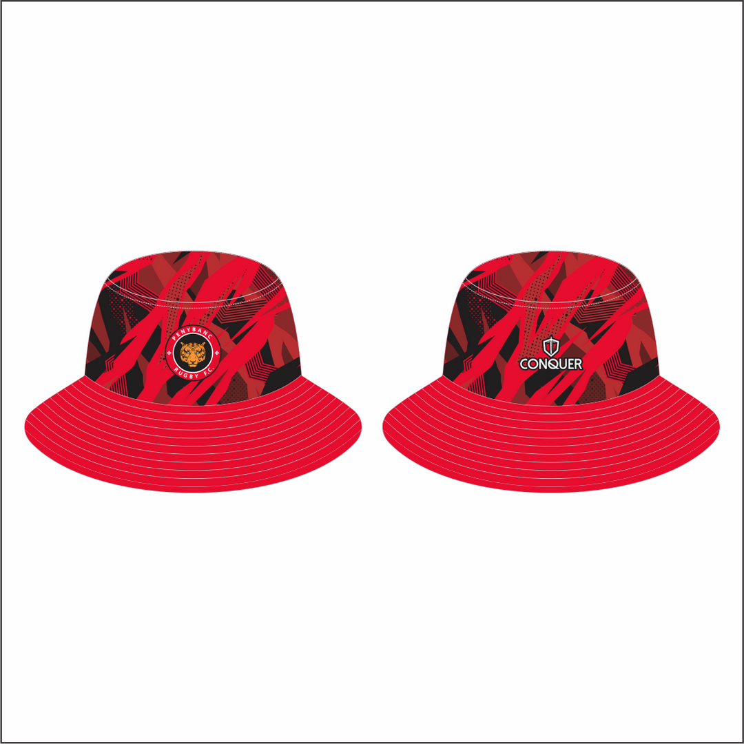 Penybanc RFC Reversible Bucket Hat ADULT - Red & Black