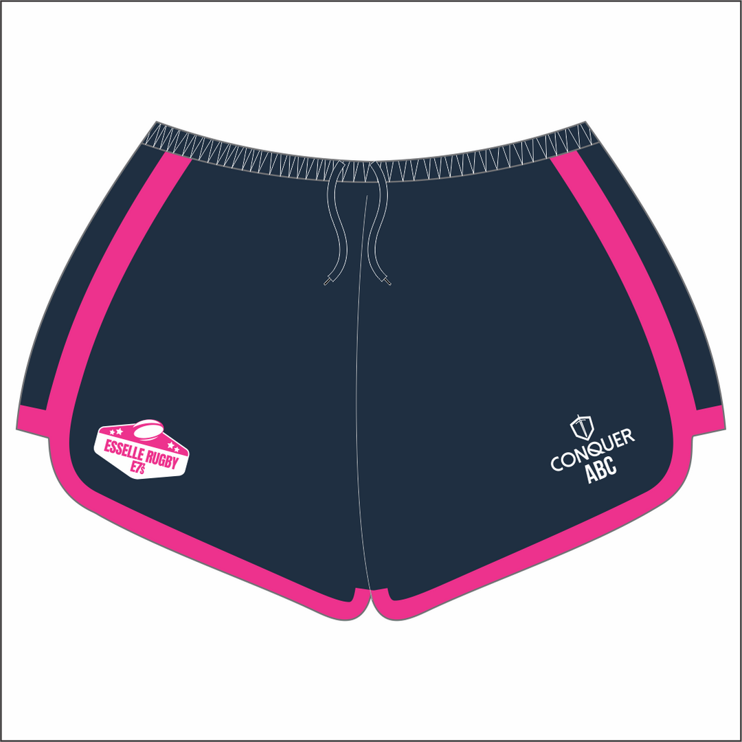 Esselle Rugby 7s WOMENS Team RUNNING Shorts KIDS