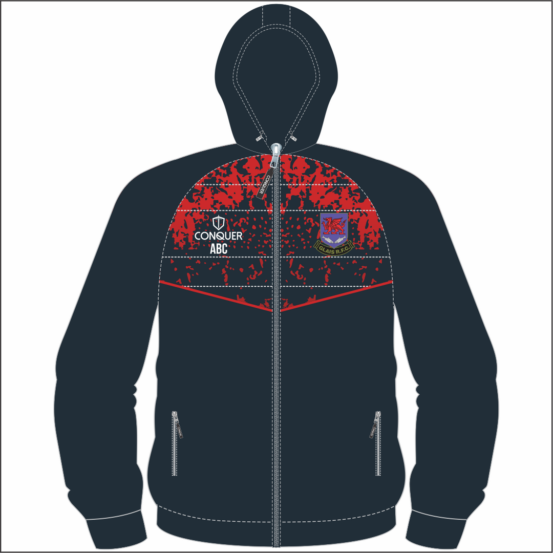 Glais RFC Full Zip Hybrid Hoodie