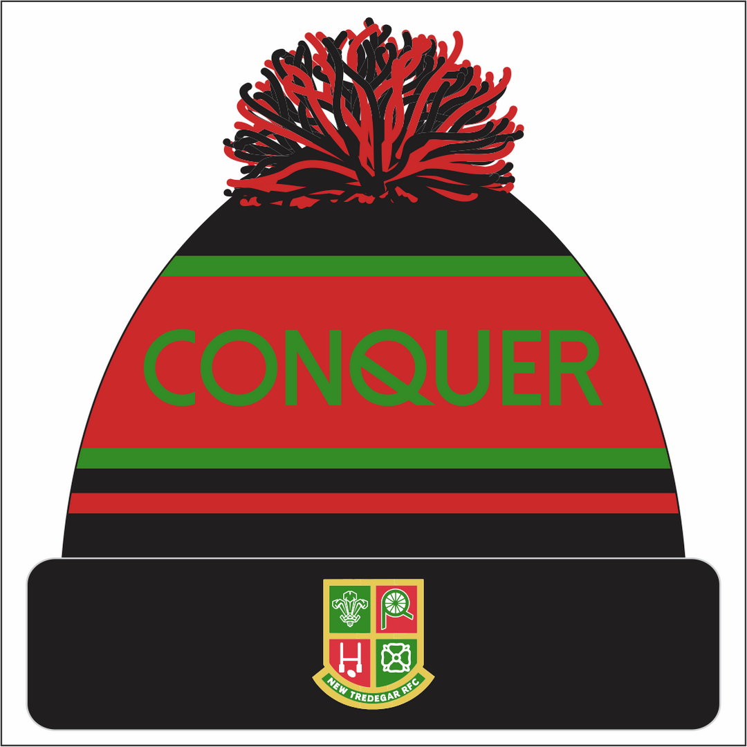 New Tredegar RFC Bobble Hat ADULT