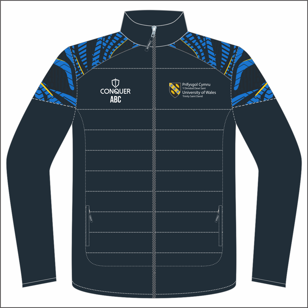 UWTSD Sports Academy Full Zip Hybrid Track Jacket