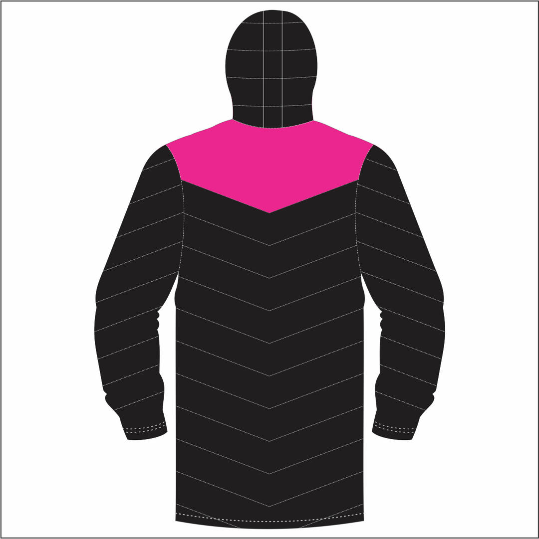 Ysgol Bro Banw (PINK) Long Puffy Jacket KIDS