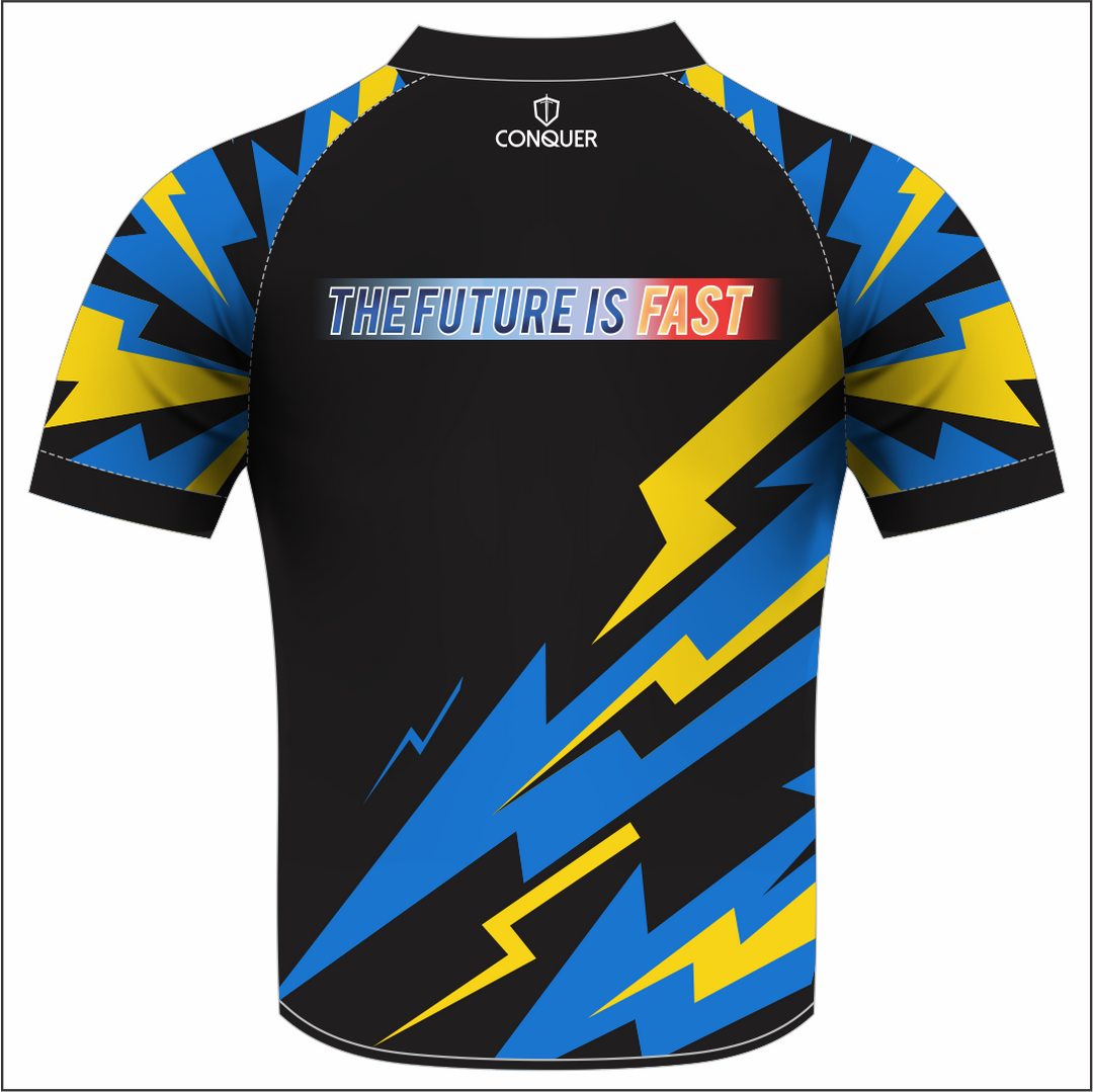 LE9 Rugby Sublimated T-Shirt KIDS - Black