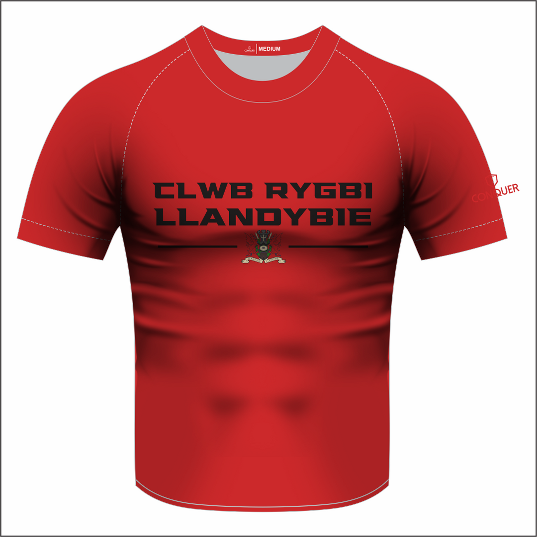 Llandybie RFC Cotton T-Shirt KIDS - Red
