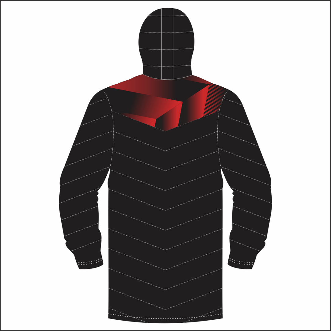 Newport Saracens RFC Long Puffy Jacket KIDS
