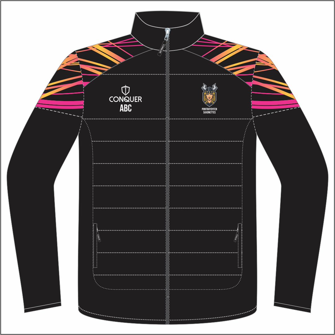 Saxonettes Full Zip Hybrid Track Jacket