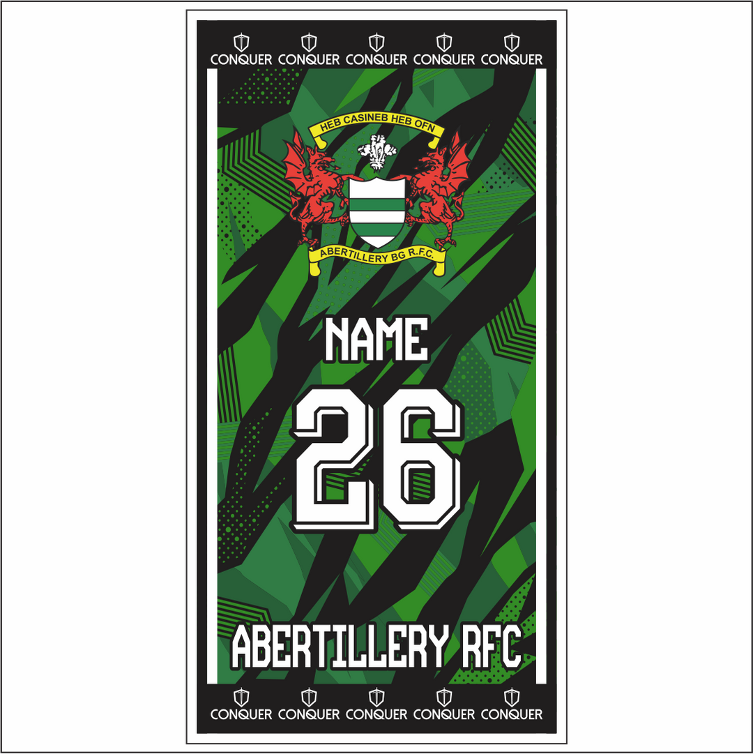Abertillery RFC Beach Towel