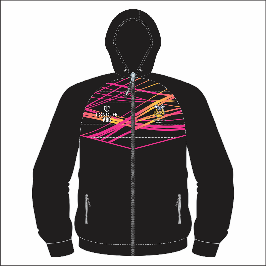 Saxon Full Zip Hybrid Hoodie
