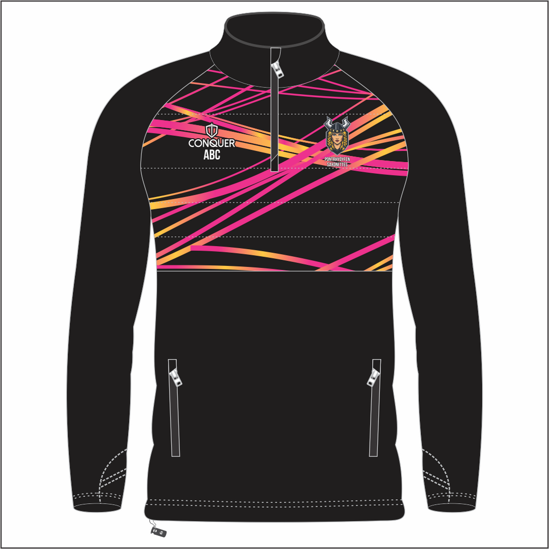 Saxonettes Zip Hybrid Midlayer KIDS