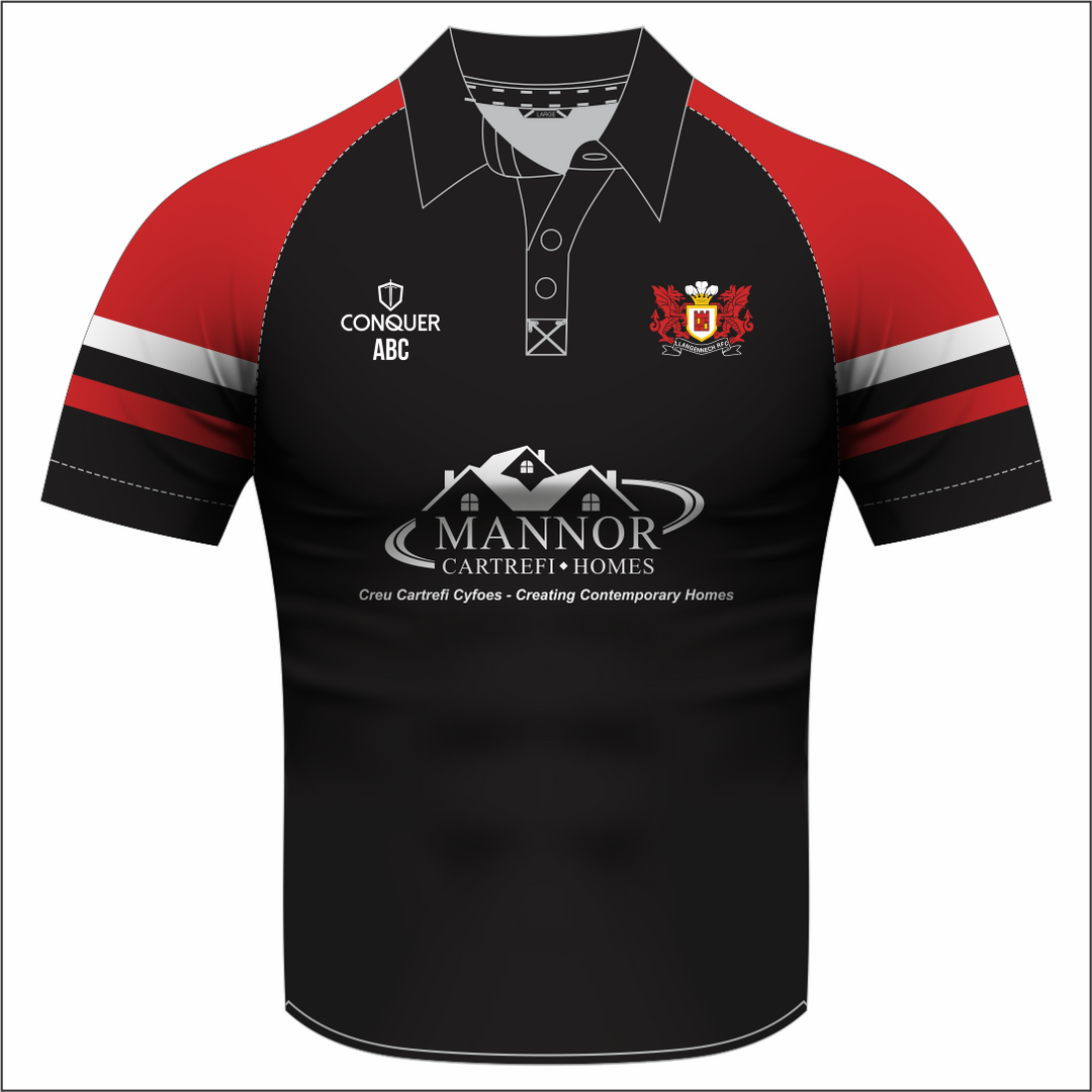 Llangennech RFC Sublimated Polo Shirt