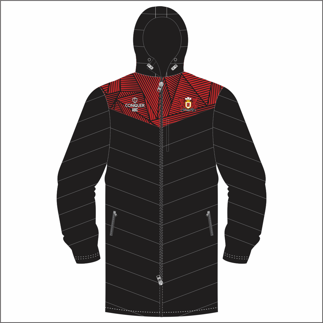 Llangennech RFC Long Puffy Jacket