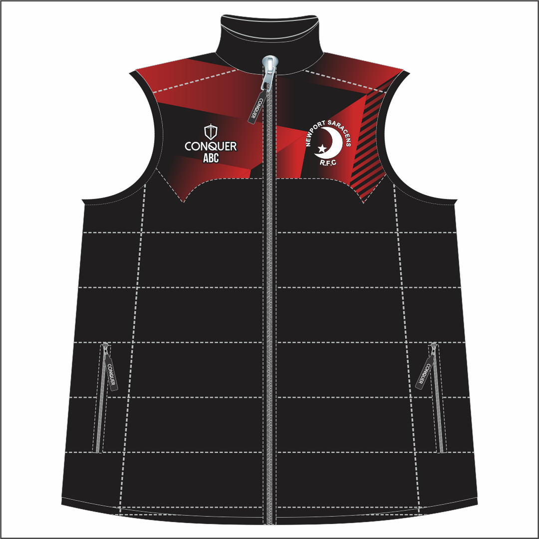 Newport Saracens RFC Gilet