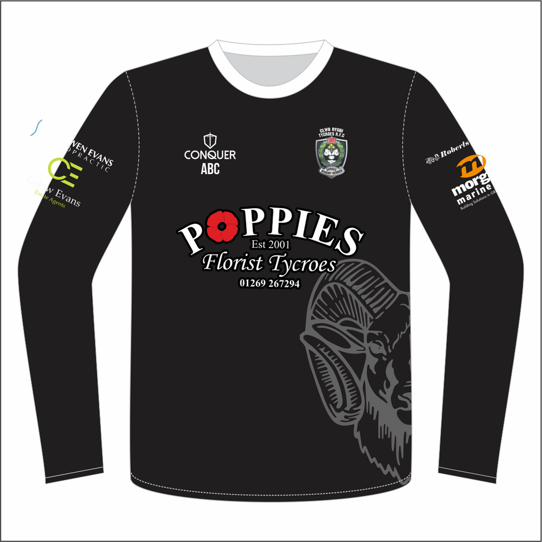 Tycroes RFC Seniors Sublimated Windbreaker (Kids)