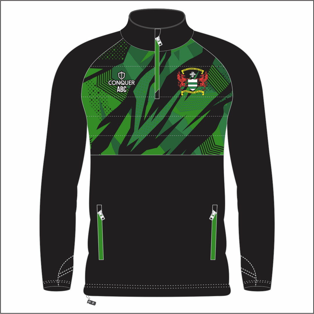 Abertillery RFC 1/4 Zip Hybrid Midlayer