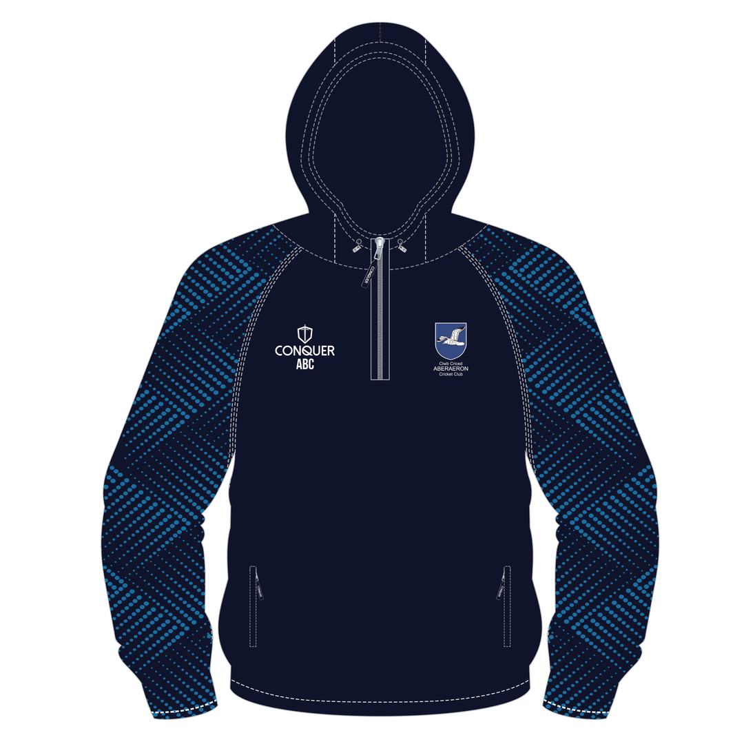 Aberaeron Cricket Pro Hooded Windbreaker Kids