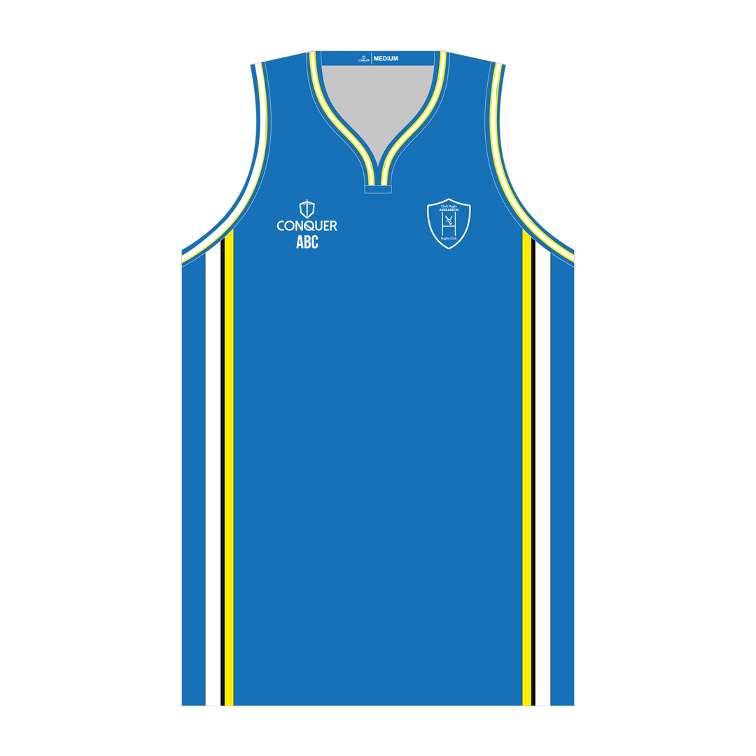 Aberaeron RFC Sublimated Basketball Vest Kids