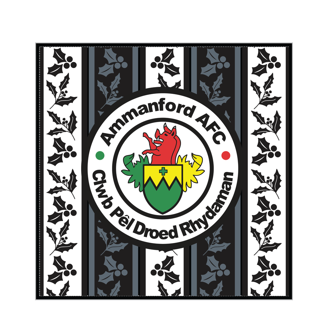 Ammanford AFC Jr Christmas Cushion