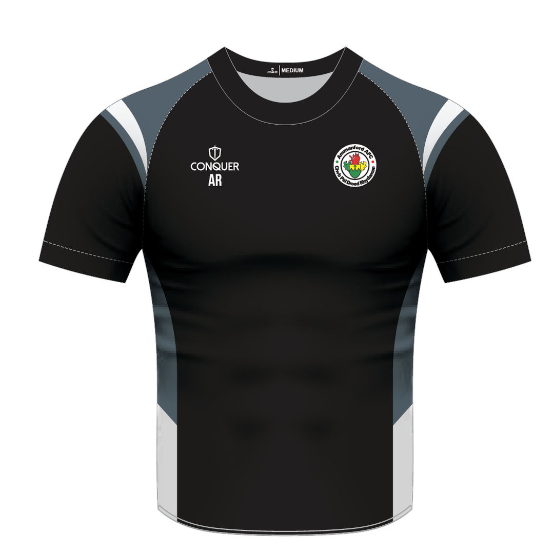 Ammanford AFC LADIES Sublimated T-Shirt KIDS - Plain