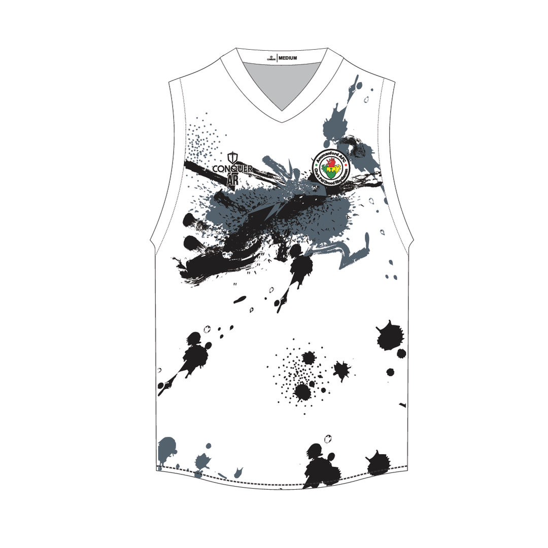 Ammanford AFC LADIES Sublimated Aussie Vest - White