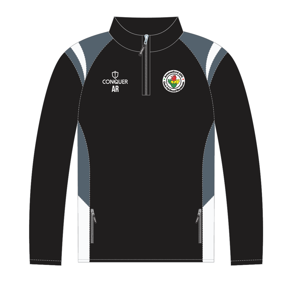 Ammanford AFC LADIES 1/4 Zip Midlayer KIDS