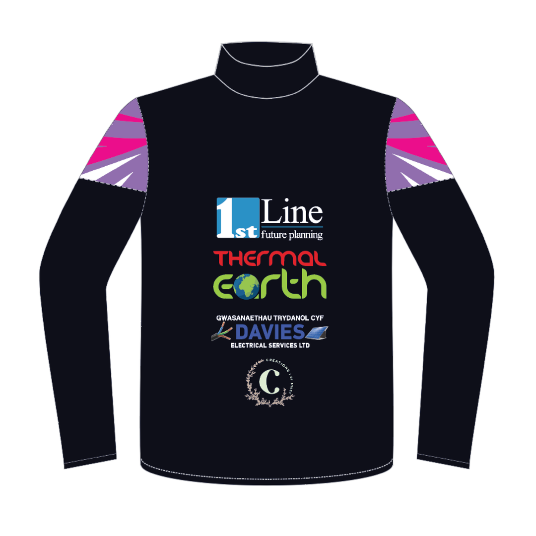 Ammanford Netball Full Zip Hybrid Track Jacket KIDS