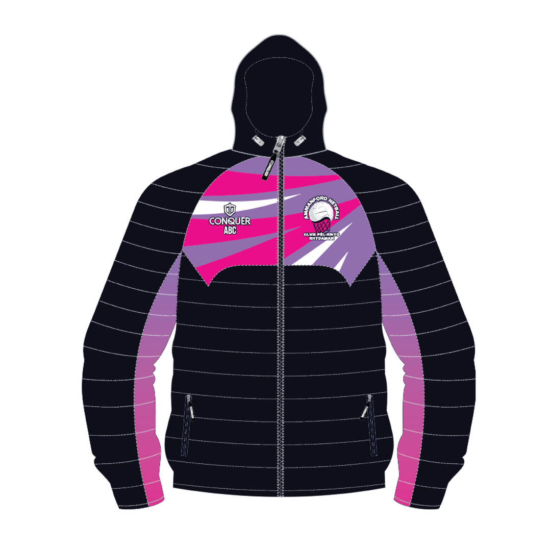 Ammanford Netball Puffy Jacket KIDS