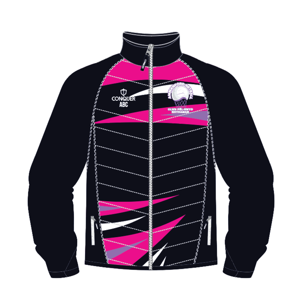Ammanford Netball Full Zip Hybrid Jacket