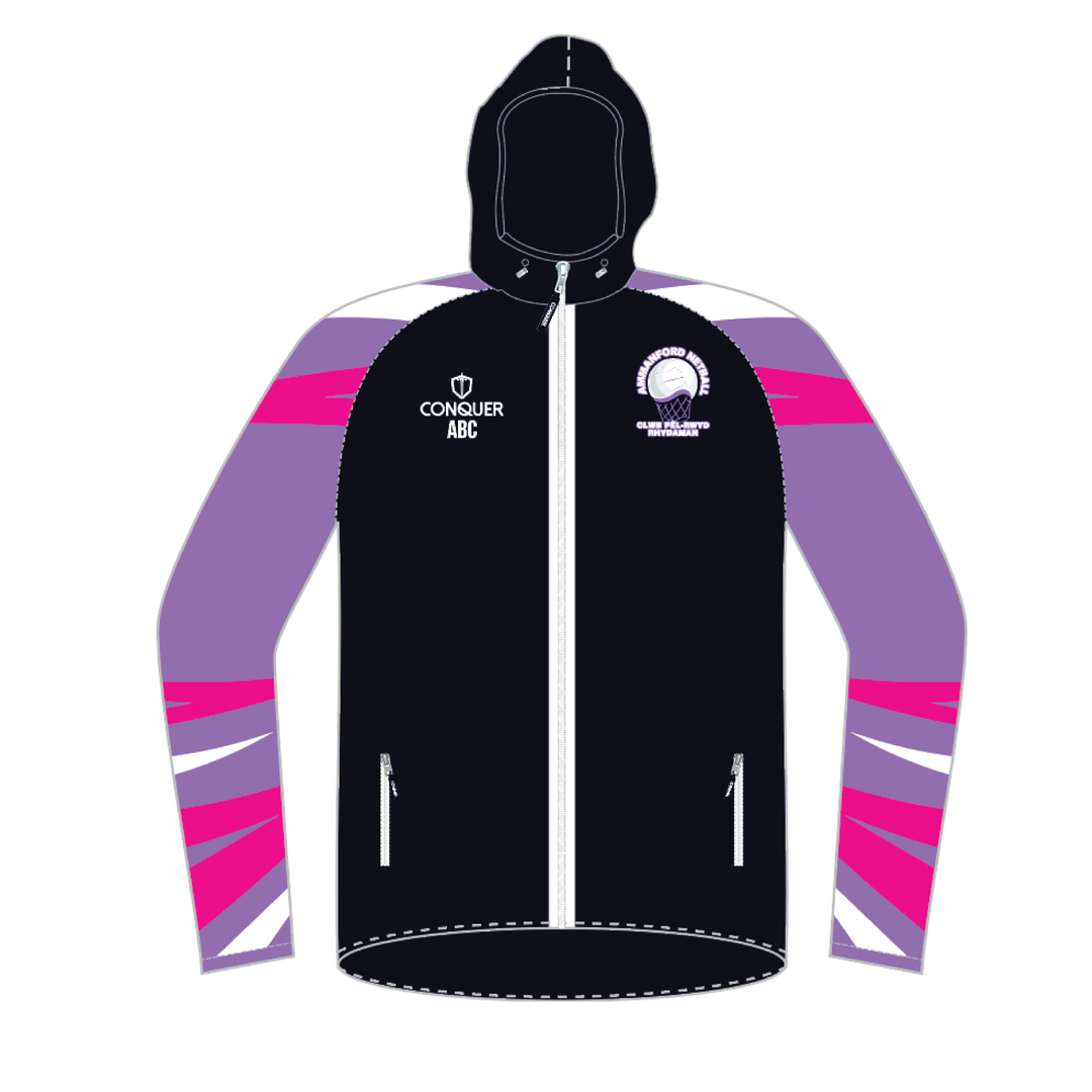 Ammanford Netball Full Zip Light Running Jacket KIDS